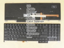 US AR KR UK NE LA IT GR FR JP Keyboard for Dell Alienware 17 R4, R5 RGB Backlit picture