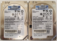 Lot of 2 HPE EG0600JEMCV 600GB SAS 2.5