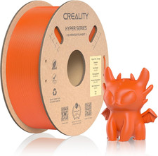 Hyper PLA 1.75mm Filament 1KG - High Speed Orange for FDM 3D Printers picture