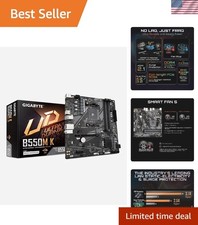 B550M K Motherboard: Enhanced Thermal Armor and PCIe 4.0 for Peak Performance picture