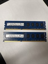 16GB 2x8GB Hynix 2Rx8 PC3L-12800U-11-13-B1 - LOT OF 2 8GB - UNTESTED picture