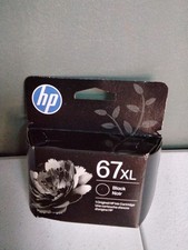 Genuine HP 67XL High Yield Black Ink Cartridge Exp Date 2/2028 NEW SEALED picture