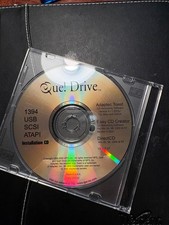 Que Drive Software & Driver CD c. 2000 • 1394 USB SCSI ATAPI w/Burning Software picture