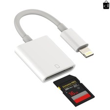 [Apple MFi Certified] SD Card Reader for iPhone/iPad,Lightning to SD Card Camera picture