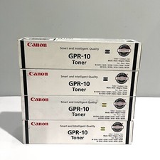 Canon GPR-10 Lot of 4 Toner Black 7814A003AA imageRunner 1200,1310,1510 Series picture