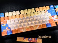 Love and Deepspace Caleb 140 Keys Cap PBT Keycaps Set for MX Mechanical Keyboard picture