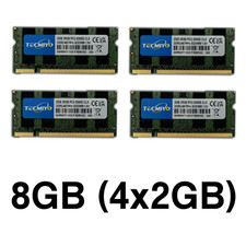 8GB (4x2GB) DDR2-667 SODIMM Kit PC2-5300S 667Mhz 2Rx8 1.8V CL5 RAM picture