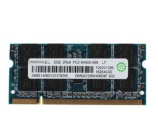 Ramaxel 2 GB 2RX8 PC2-6400S 200Pin DDR2 800Mhz CL6 RAM Memory SODIMM Laptop 