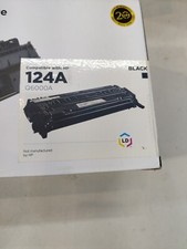 LD Q6000A/ Q6003A 124A Black- Magenta Laser Toner Lot Of 2 Toners picture