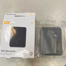 WD Elements 1TB Portable External HDD USB-Powered USB Interface Black picture