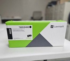 Bundle of 5 - NEW Lexmark 52D1H0E 521HE Black High Cap Toner 25k picture