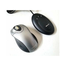 Microsoft Wireless Optical Mouse 2.0 Model 1008 Silver W/ Receiver picture