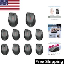 Ergonomic Wireless Mouse with Long Battery Life & USB Receiver for All Devices picture