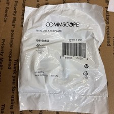 Commscope M14L-246 Face Plate Ivory 4 Port (QTY 23 ) picture