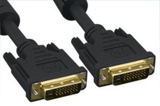 3-25ft DVI-D Digital Dual Link 24+1 Cable Connector 28AWG EMI LCD LED TV Monitor picture