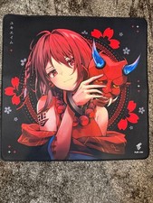 USED YUKI AIM 2022 DROP 1 LARGE ONI YUKI PAD LIMITED Black FPS YUKIAIM Mouse Pad picture