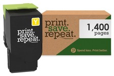 Print.Save.Repeat. Lexmark 78C10Y0 Yellow Toner Cartridge picture