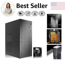 Mini Tower High Performance PC Case - Airflow Design with USB Ports for Gamers picture