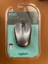 Logitech M325 Wireless Optical Mouse - Grey and Black - New in Package  picture