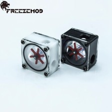 FreezeMOD 3 Way Acrylic POM water cooling Flow meter runner indicator 1/4G port picture
