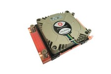 Dynatron A18 1U Server CPU Cooler AMD Socket AM4 AM5 Copper Heatsink Blower PWM picture