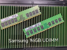 SAMSUNG 8GB ECC UDIMM RAM DDR4 3200MHz 2933MHz 2666MHz 2400MHz 2133MHz 288pin picture