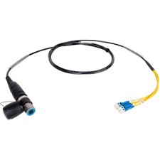 Camplex opticalCON QUAD NKO4S to (4) LC Single Mode Fiber Breakout Cable, 10ft picture