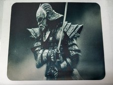 Japanese Samurai Warrior with Katana Sword in Armor Computer Mouse Pad picture