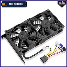 Dual 92mm Graphics Card Cooler with Low Noise & High Airflow – PCI Slot Fans picture