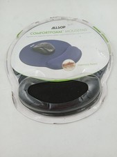 Allsop ComfortFoam Mouse Pad Wrist Rest Black Memory Foam Non-Slip Ergonomic picture