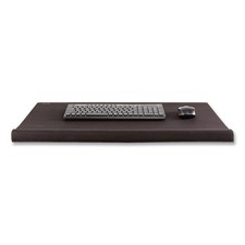 Allsop Ergoedge 32191 Deskpad with Wrist Rest Mousing Surface, Large, Black picture