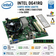 Intel DG41RQ + Core 2 Duo E7500 + 4GB DDR2 + I/O Shield LGA775 XP picture