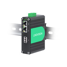 Industrial 2 ports Gigabit BT90W PoE++ Switch with Fiber SFP Uplink picture