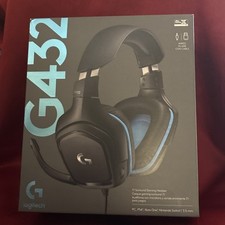 Logitech Gaming Headset OS Black G432 7.1 Surround Sound Wired 3.5mm Jack picture
