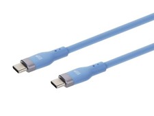 Monoprice USB-C to USB-C Silicone Charging Cable - USB 2.0, 240W PD, Ultra picture