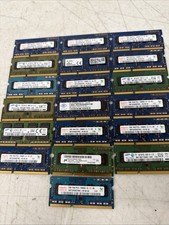 Lot of 19 -  2GB DDR-3  SODIMM RAM Crucial /Micron /Sk Hynix Mixed picture