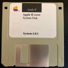 Apple IIGS / OS System Disk 6.0.1 / Apple II, IIe, IIc, & IIgs Computers picture