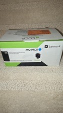 Lexmark 71C1HCO Cyan Toner New Sealed 10.5k picture