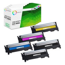 TCT 5PK CLT406S Color Toner Cartridge Set For Samsung CLP 360 365 CLX 3300 3305 picture