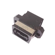 10pcs MTP MPO Fiber Adapter UP DOWN SM MM Black Optical Fiber Coupler MPO UPC  picture