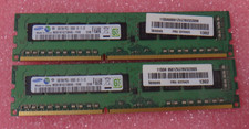Lot 2 Samsung M391B1G73BH0-YH9 8GB PC3L-10600E ECC UDIMM RAM picture