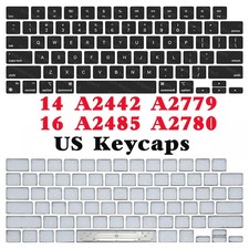 New Keyboard Keys Keycaps For Macbook Pro 14