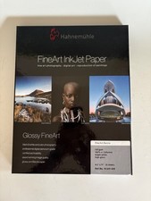 Hahnemuhle Fine Art Baryta High Gloss Bright White Paper 8.5 x 11