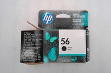 NEW-OPEN GENUINE HP 56 C6656AN BLACK INK CARTRIDGE *EXP AUG 2018 picture