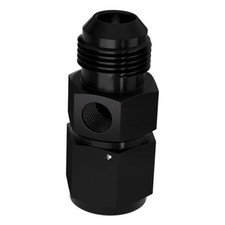 10AN Male Flare to 10AN Female AN10 WITH 1/8 NPT PORT AN10 WITH 1/8 NPT PORT picture