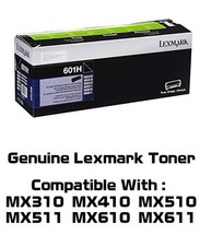 New Genuine 60F1H00 601H Toner MX310 MX510 MX511 MX610 MX410 MX611 SEALED BAG picture