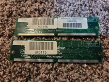 Quantity of Two Vintage Compaq 4 MB 188807-001 RAM Sticks picture