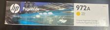 HP 972A Page Wide Ink Cartridge Yellow, L0R92AN Exp. 2028 9170 picture