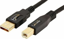 Amazon Basics Cable USB 2.0 A-Male to USB type B-Male 6 feet Black  picture