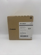 Canon PFI-306GY Photo Gray Ink Cartridge EXP 2017 picture